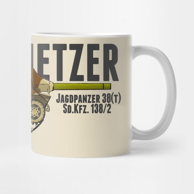 Jagdpanzer Hetzer T-shirt by Panzerpicture